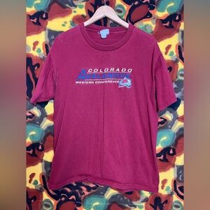 Vintage Lee Sport Colorado Avalanche Hockey Shirt